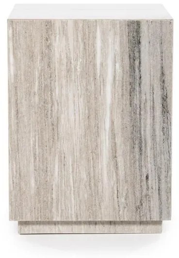 Masuta de cafea patrata din marmura Vince 30,5x30,5 cm