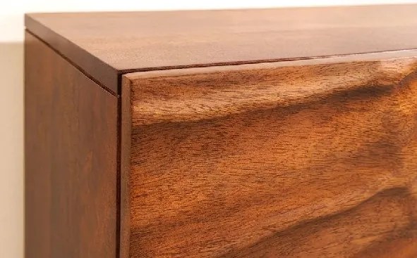 Comoda TV suspendata din lemn de mango Scorpion 200cm, maro