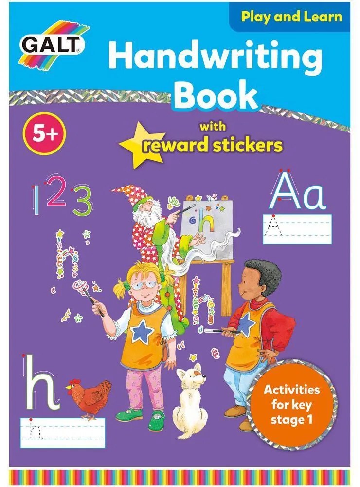 CARTE CU ACTIVITATI SI ABTIBILDURI -  SCRISUL DE MANA - GALT (L3140H)