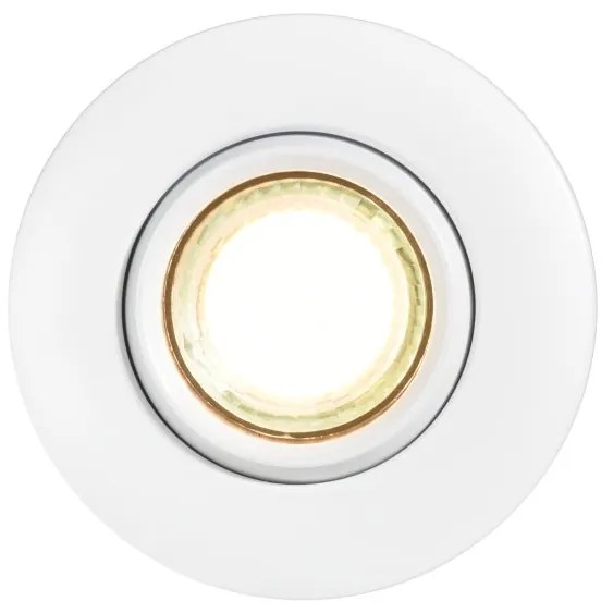 Spot incastrabil pentru baie IP44 Umberto alb