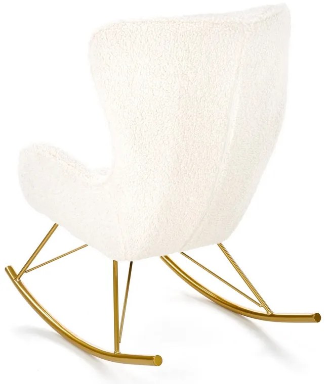 Scaun balansoar Liberto, crem