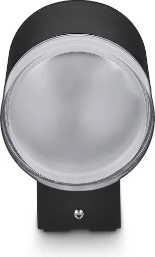 Brilagi - Aplica de perete LED RGBW MATERA pentru exterior 1xGU10/4,8W/230V negru IP54