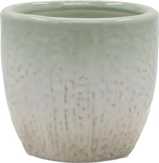 Ghiveci din portelan, H11/D12 cm, Fayence