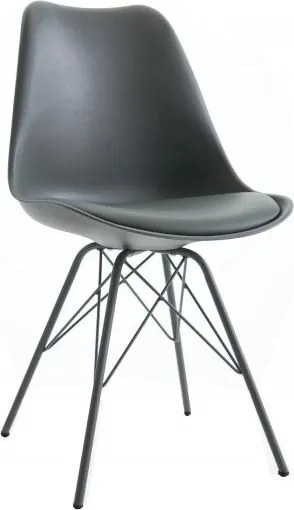 Set 4 scaune moderne Scandinavia gri