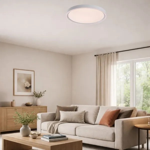 Rabalux 75087 - Lampă LED de tavan dimabilă ZERINA 54W/230V IP40 3000-6500K Ø52 cm + telecomandă