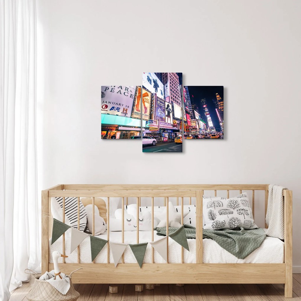 Tablou - New York Theather District (90x60 cm)