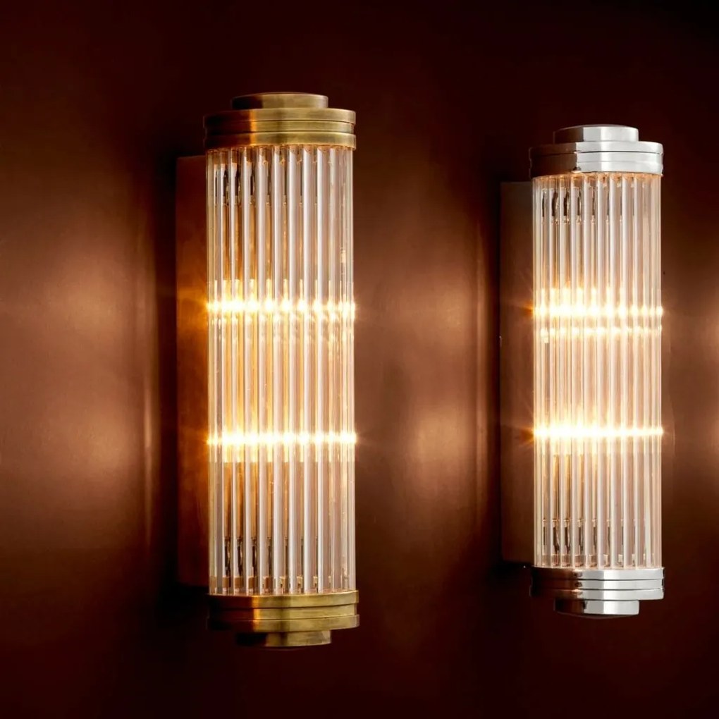 Aplica de perete design LUX Gascogne L nickel 110494 HZ