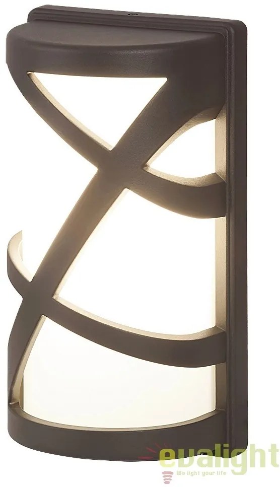 Aplica de perete cu protectie IP54 de exterior, finisaj antracit gri, Durango 8767 RX