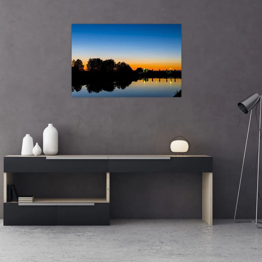 Tablou cu apus de soare (90x60 cm)