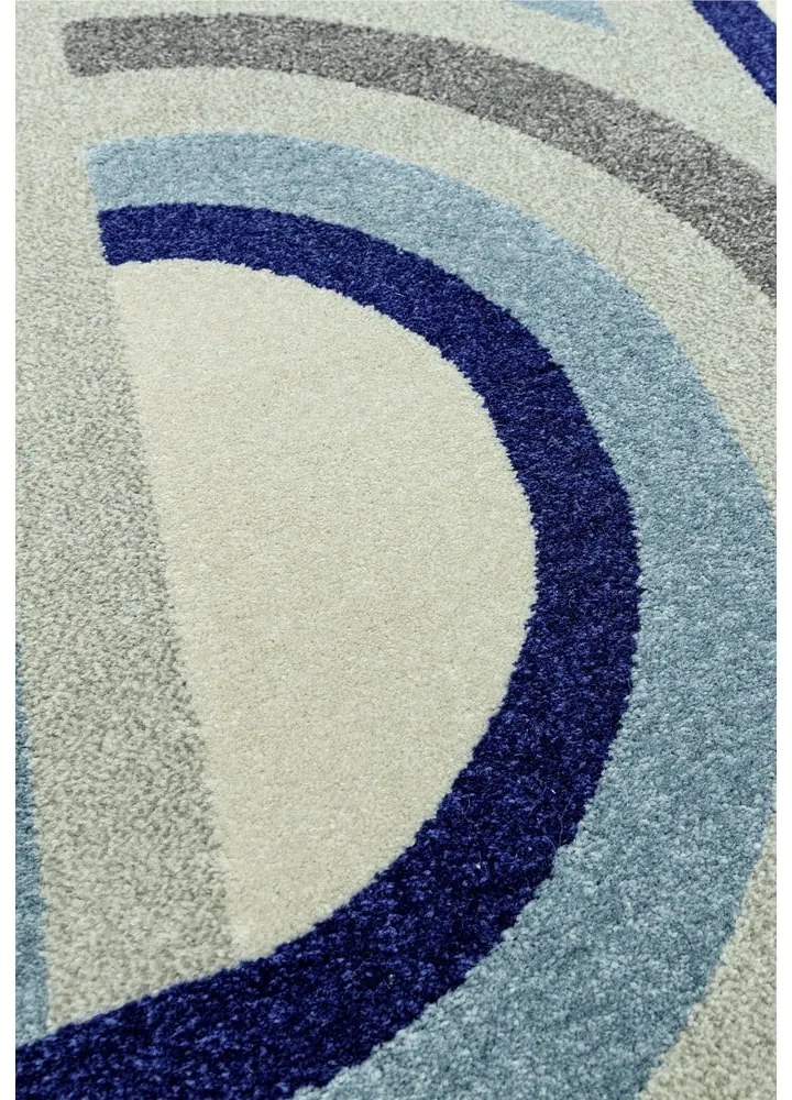 Covor albastru prăfuit 120x170 cm Nova Retro Blue – Asiatic Carpets