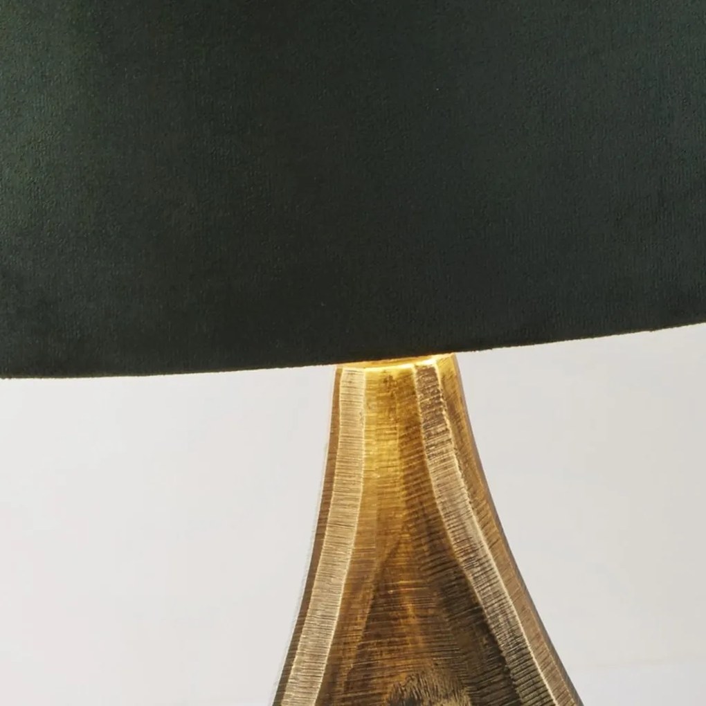 Veioza/Lampa de masa design decorativ Bucklow, verde