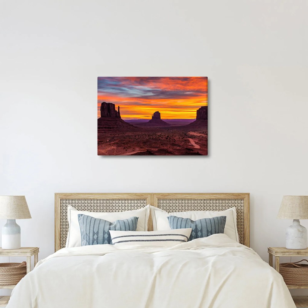 Tablou - Monumentul Valley în Arizona (70x50 cm)