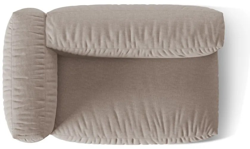 Modul pentru canapea modulară bej (cu colț pe partea stângă ) Martina – Micadoni Home