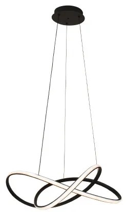 Lustră LED reglabilă suspendată pe cablu LED/85W/230V 3000-6500K + telecomandă