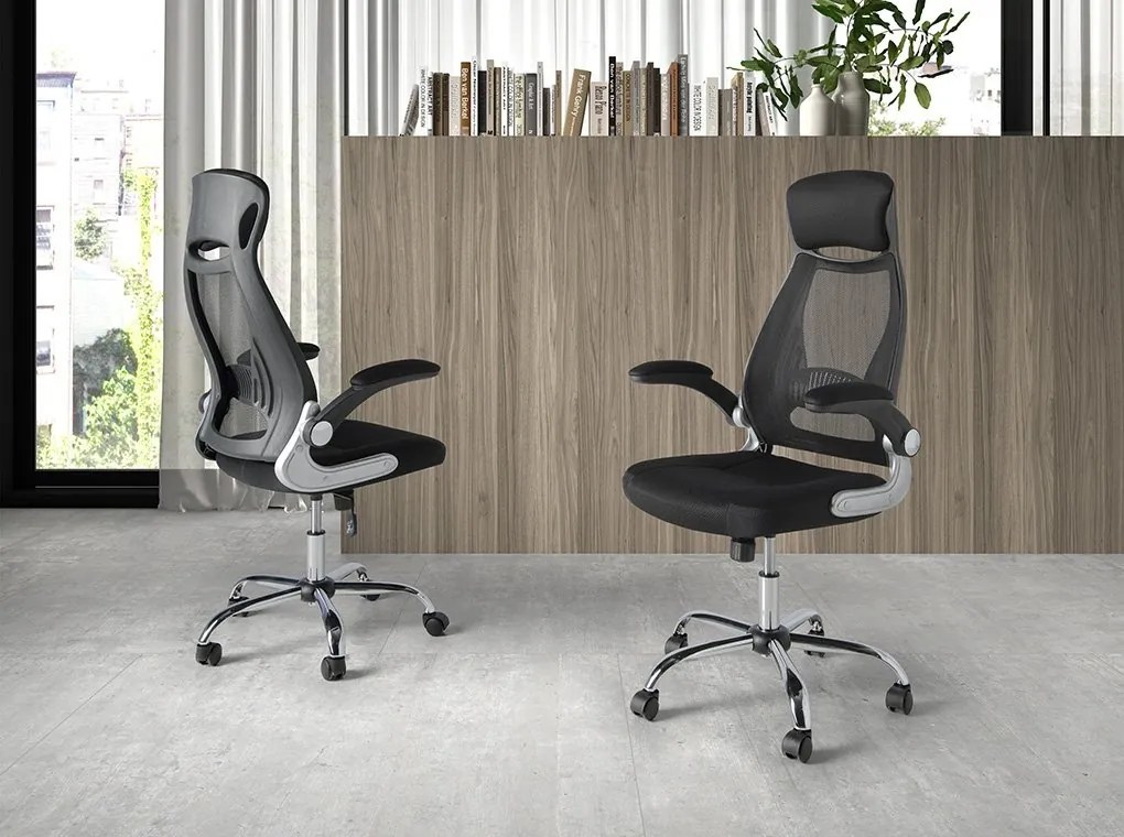 Scaun de birou pivotant design modern Black