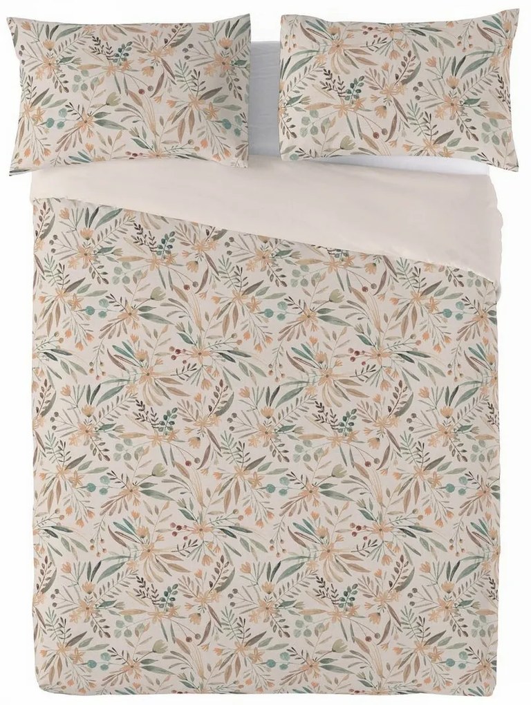 Lenjerie de pat din bumbac și in Pajiște, 220 x 200 cm, 2x 70 x 80 cm