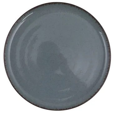 Set de veselă, 18 piese, porțelan, albastru