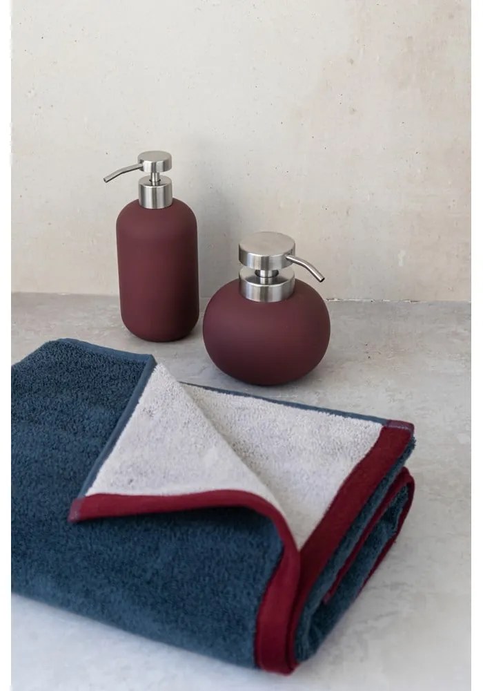 Dozator de săpun lichid violet din ceramică 120 ml Lotus Play – Mette Ditmer Denmark