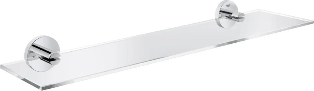 Outlet - GROHE Essentials planchet glas 530 mm Chroom 40799001