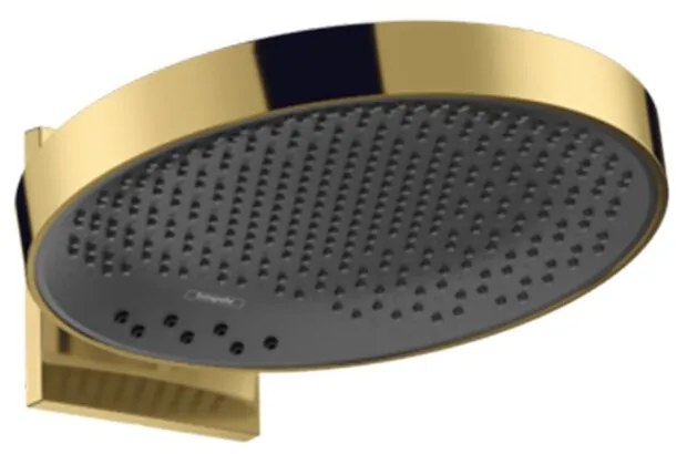 Palarie de dus Hansgrohe Rainfinity 360 cu 3 jeturi, auriu lucios fara Ibox