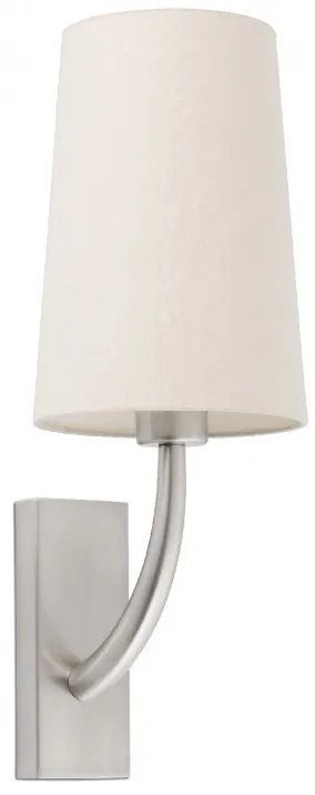 Aplica de perete eleganta design clasic REM nickel/bej