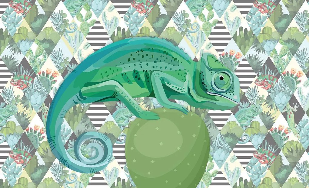 Fototapet - Cameleon (152,5x104 cm)
