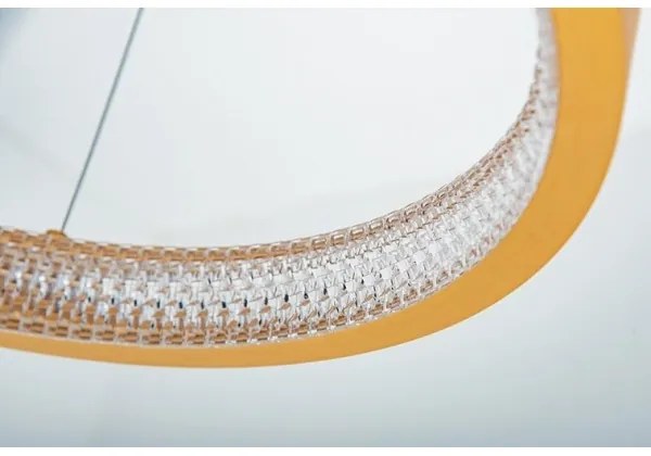 Lustră LED pe cablu dimabilă LED/50W/230V auriu Zambelis 2007