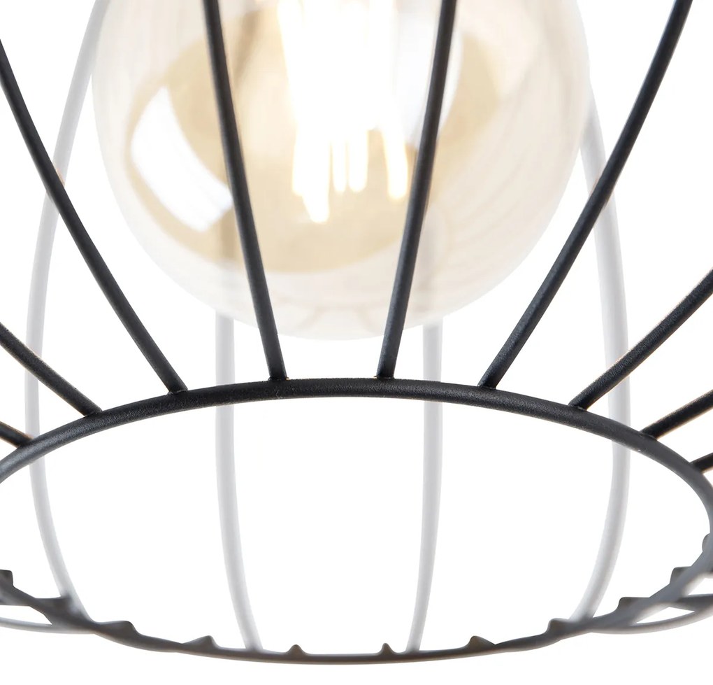 Plafoniera inteligentă neagră incluzând Wifi G95 - Margarita