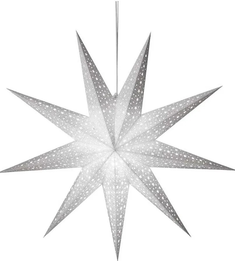 Decorațiune de Crăciun 1xE14/25W/230V d. 60 cm argintie