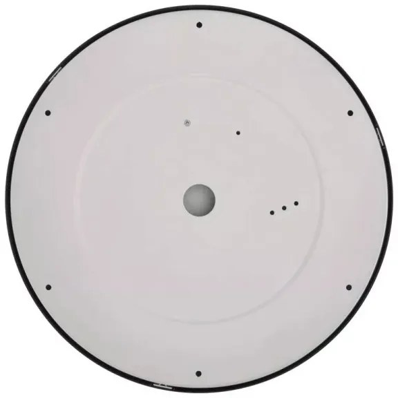 Plafonieră LED/28,5W/230V 3000/3500/4000K d. 30 cm negru