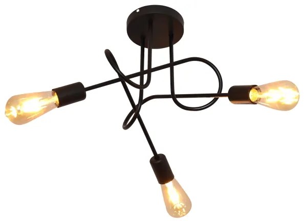 Lustr pentru copii OXFORD 3xE27/15W/230V montat pe tavan