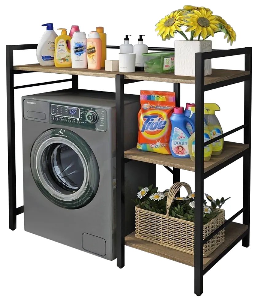 Raft deasupra mașinii de spălat BARNET, stejar