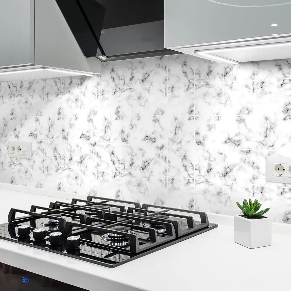 Autocolante pentru gresie 24 buc. 10x10 cm Marble – Ambiance