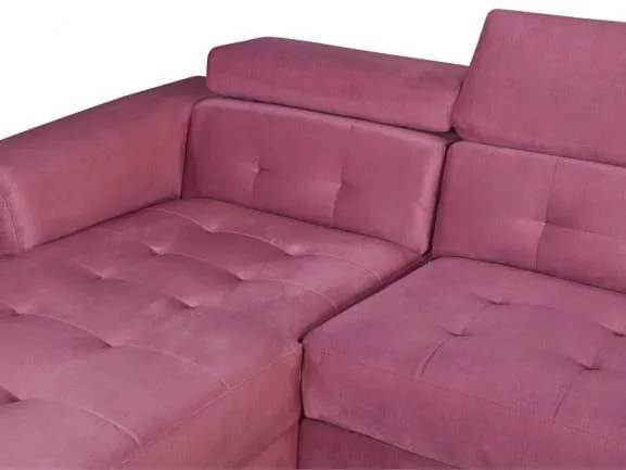 Coltar extensibil Karma Stanga, 5 Locuri, Mov, 291 x 177 x 86 Cm
