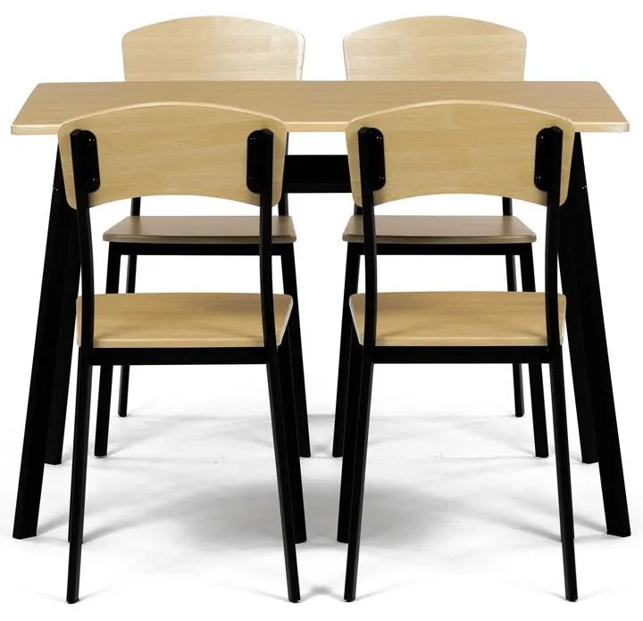 Set mobilier sufragerie Aeroplano (stejar sălbatic) (pentru 4 persoane). 1120643