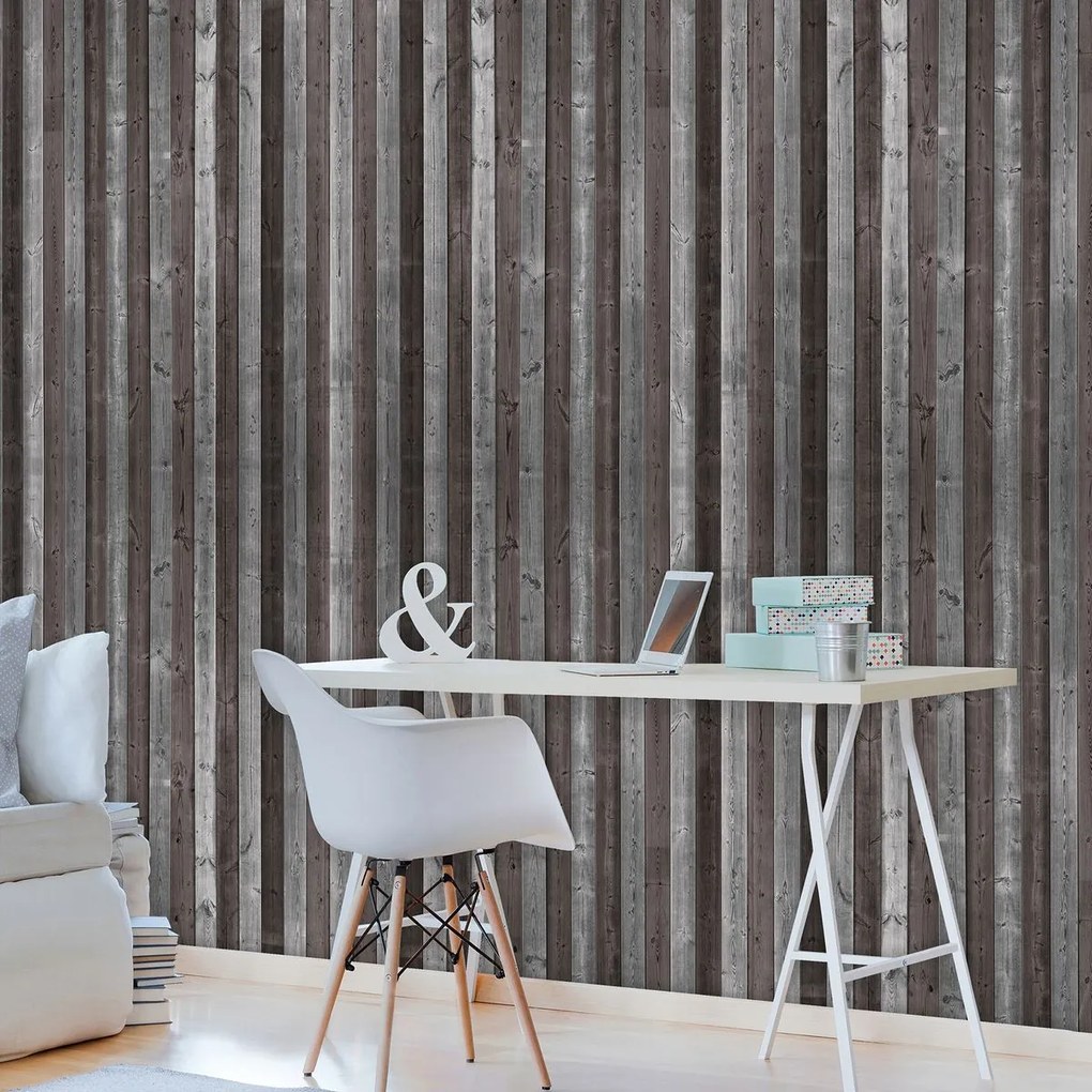 Fototapet - Textura - scănduri de lemn (152,5x104 cm)