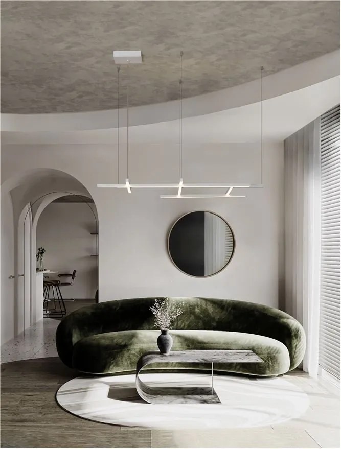 Lustra LED moderna design geometric PACE
