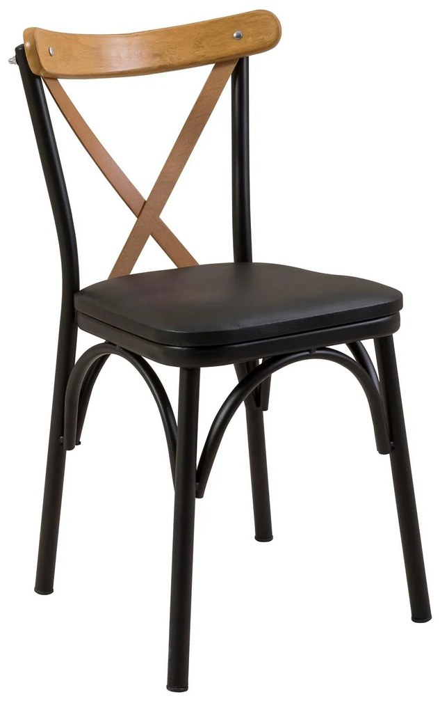 Set mobilier sufragerie Duvasa 10 (negru) (pentru 4 persoane). 1093812