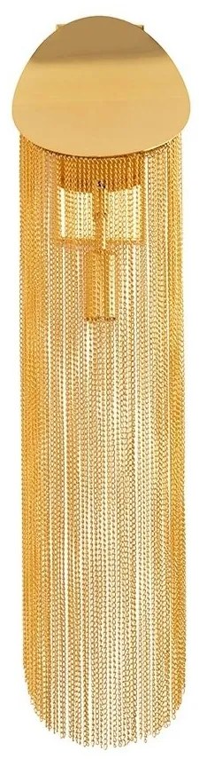 Aplica de perete design modern Chains WL auriu