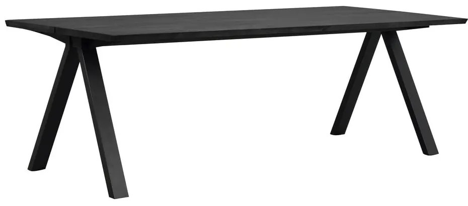 Masă de dining extensibilă cu blat din lemn de stejar 220x100 cm Carradale - Rowico