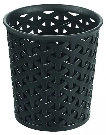 Cupă de depozitare din plastic STIL Y - L- CURVER negru