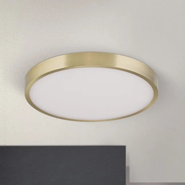 Plafoniera LED Bully 24cm Antique Brass