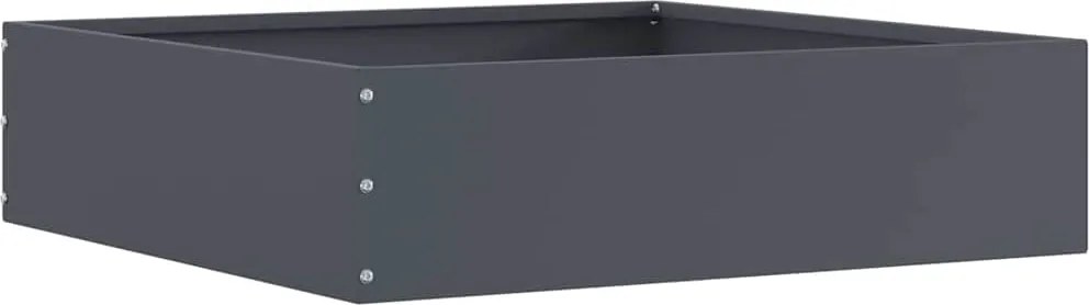 vidaXL Margine pentru gazon Antracit 50 x 50 x 13 cm Oțel