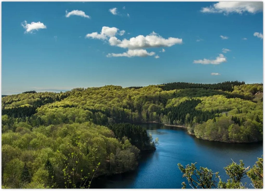 Tablou - Lac montan (70x50 cm)
