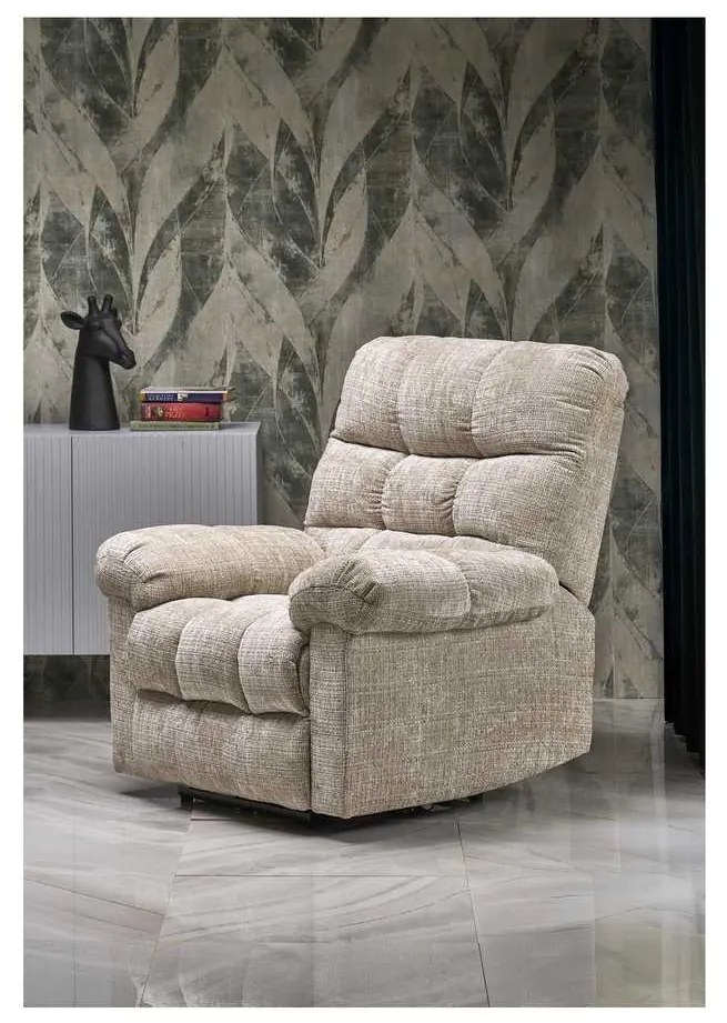 Scaun reclinabil Baxley, bej
