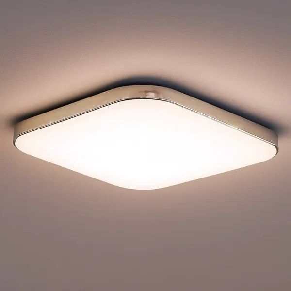 Plafonieră LED NEMO LED/36W/230V 50x50 cm crom lucios