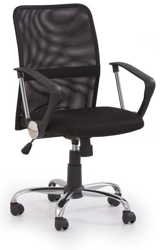 Scaun de birou Tony, negru
