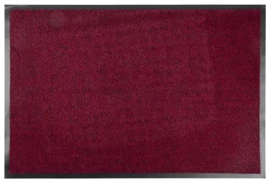 Covoras intrare, PVC, rosu, 60x90 cm