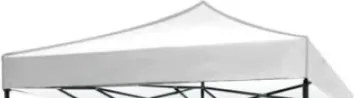 Acoperis,Prelata Pavilion 3x3 Metri Alb