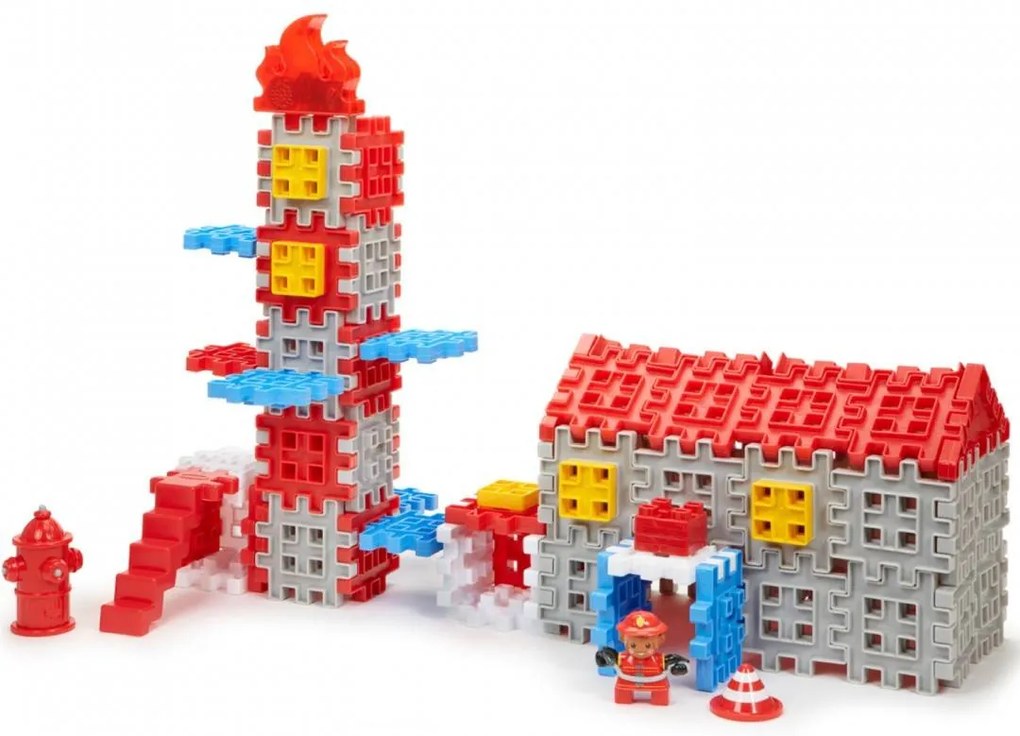 Little Tikes Blocuri de Constructie Sectie Pompieri